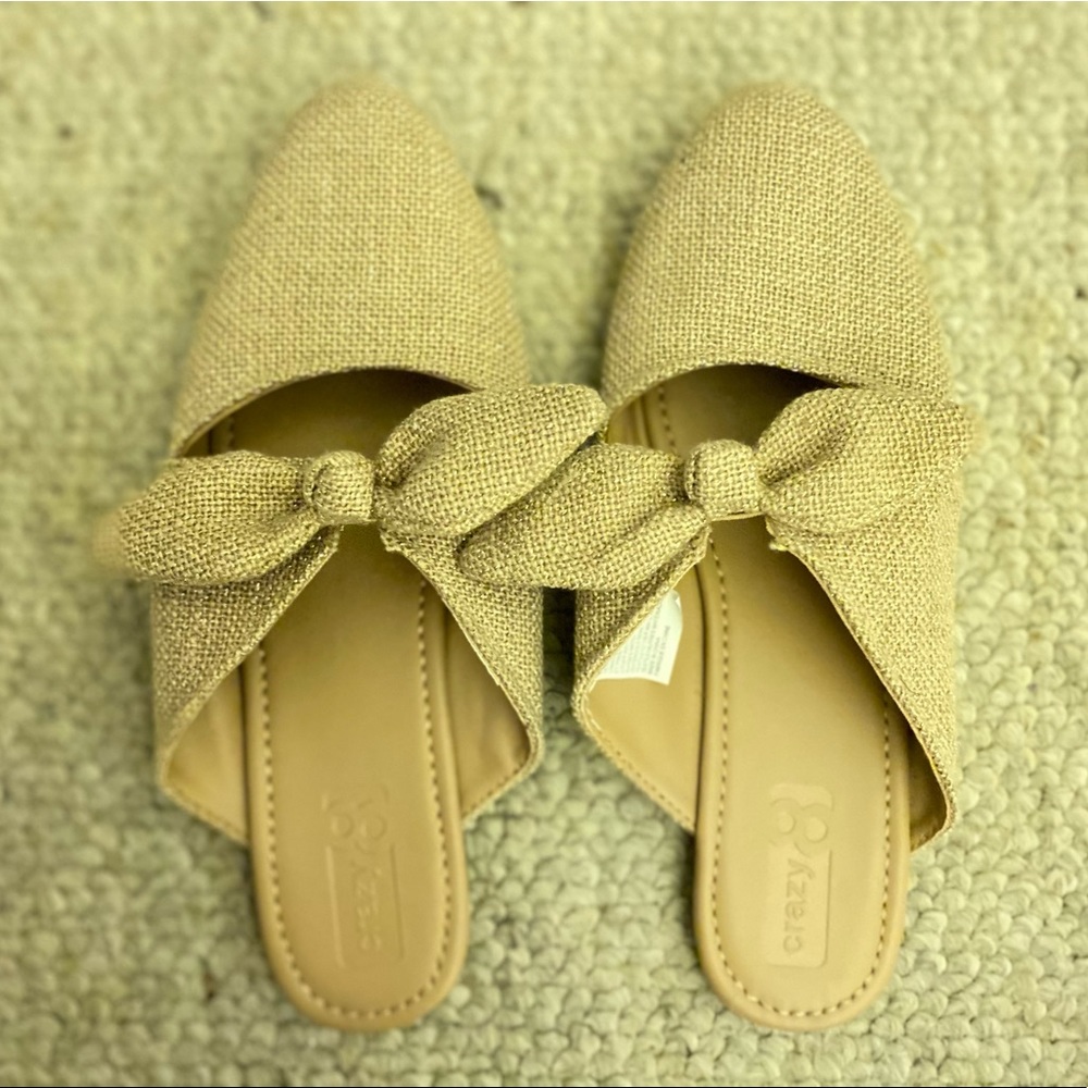 Tan Mules